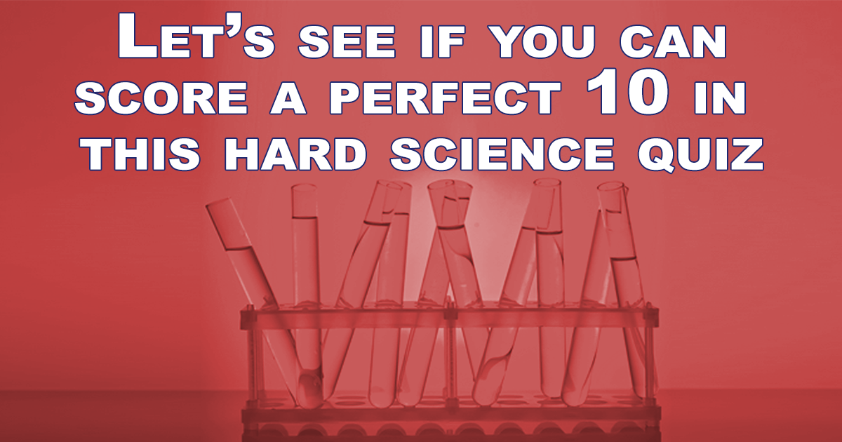 Challenging Science Quiz