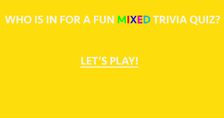 Banner for Trivia Quiz with a Variety of Topics