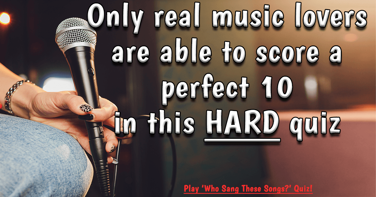 Banner for Who was the singer of these songs?