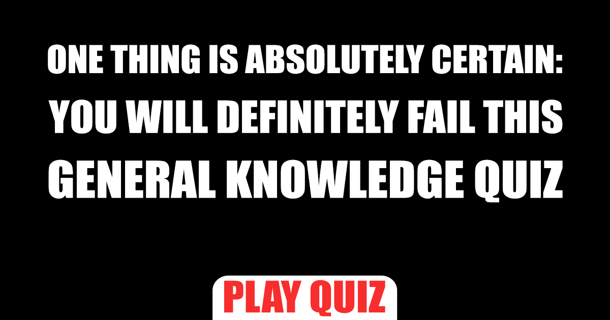 Banner for General Knowledge Quiz