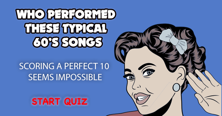 Banner for Who is the performer of these classic 60's songs?
