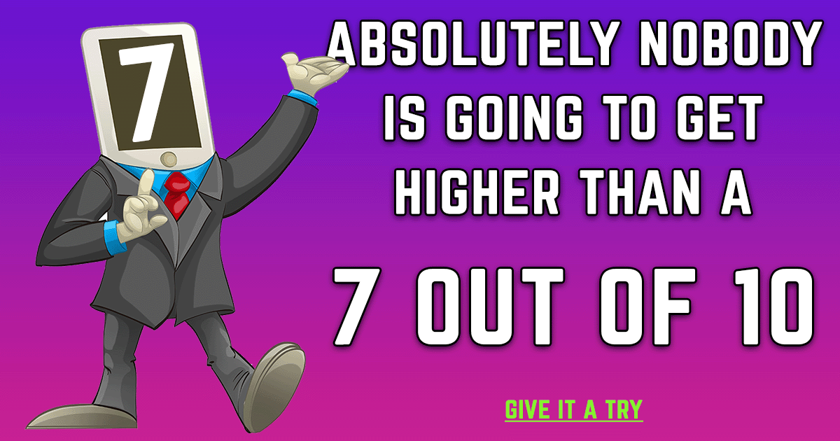 Banner for Strive for a 7+ and tackle our challenge.