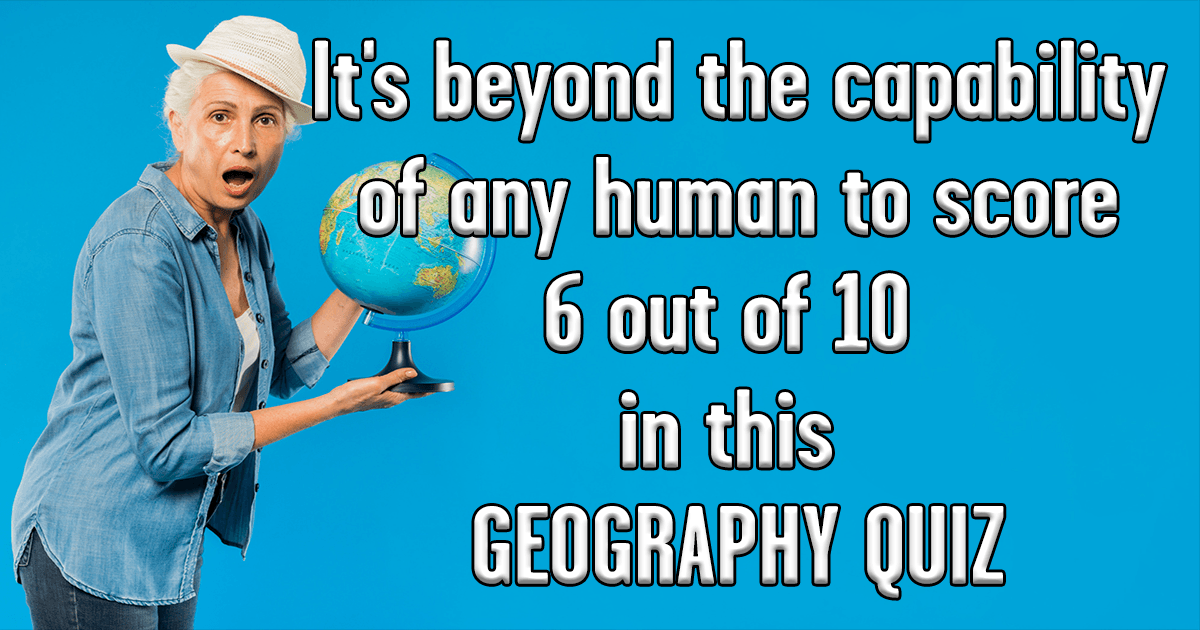 Banner for Geography Quiz that will test your knowledge