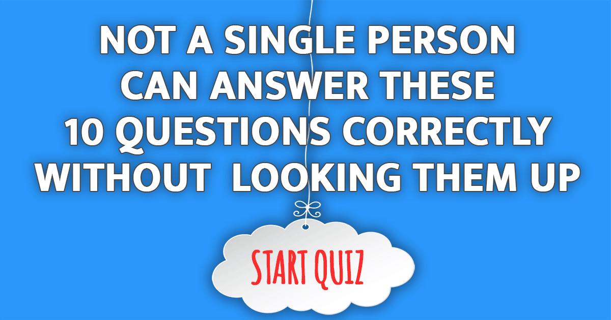 Banner for Quiz on various topics.
