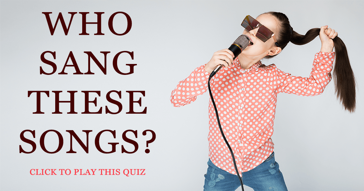 Banner for Could you tell me who sings these songs?