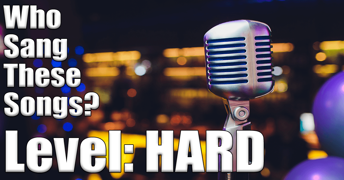 Banner for Can you tell me the singer of these songs?