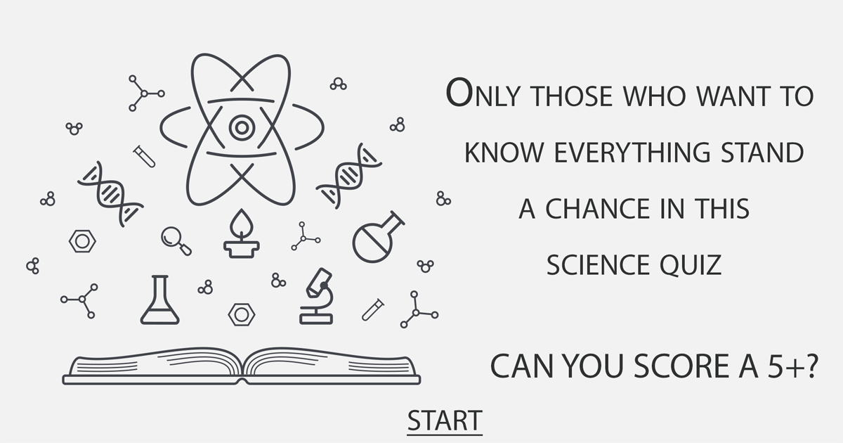 Banner for Science Quiz that is Difficult