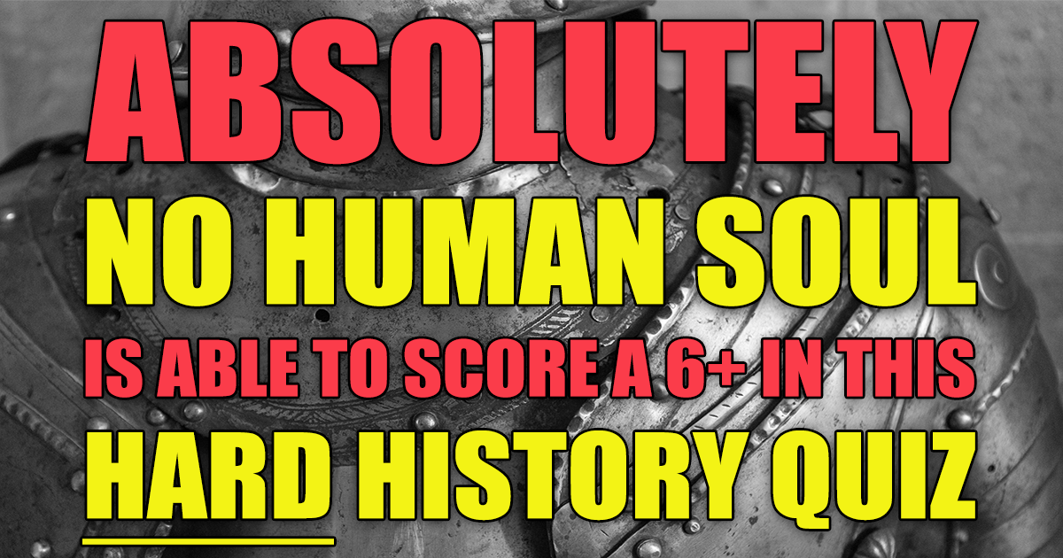 Banner for CHALLENGING History Quiz