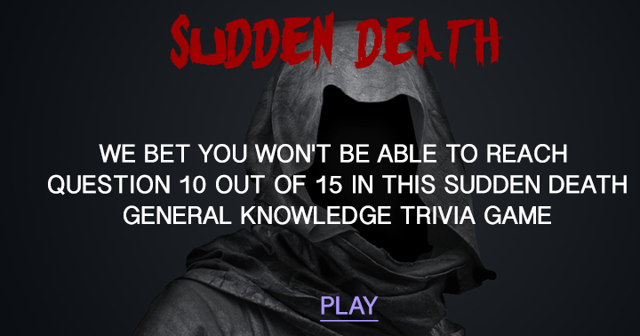 Banner for Quiz on sudden death