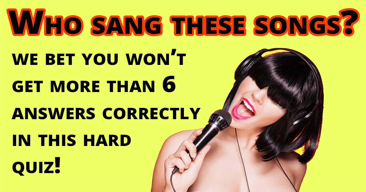 Banner for Can you identify the singers of these songs?