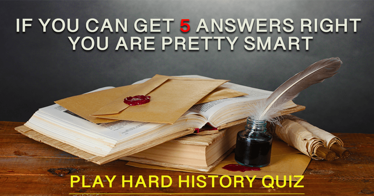 Banner for History Quiz that will test your knowledge