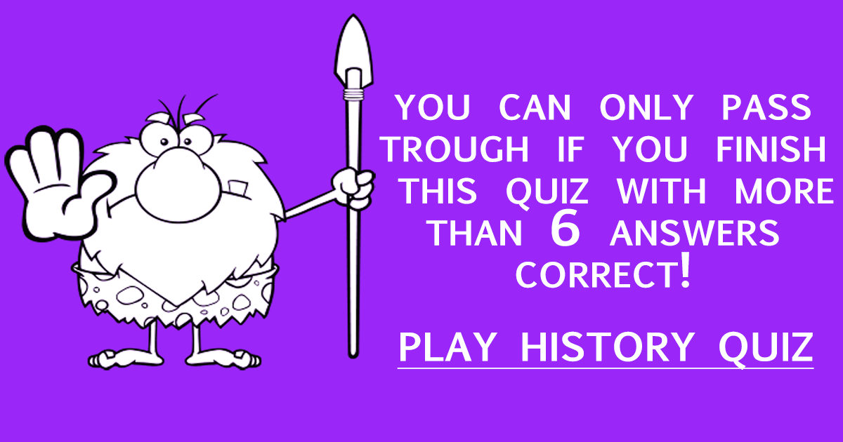 Banner for Quiz on History