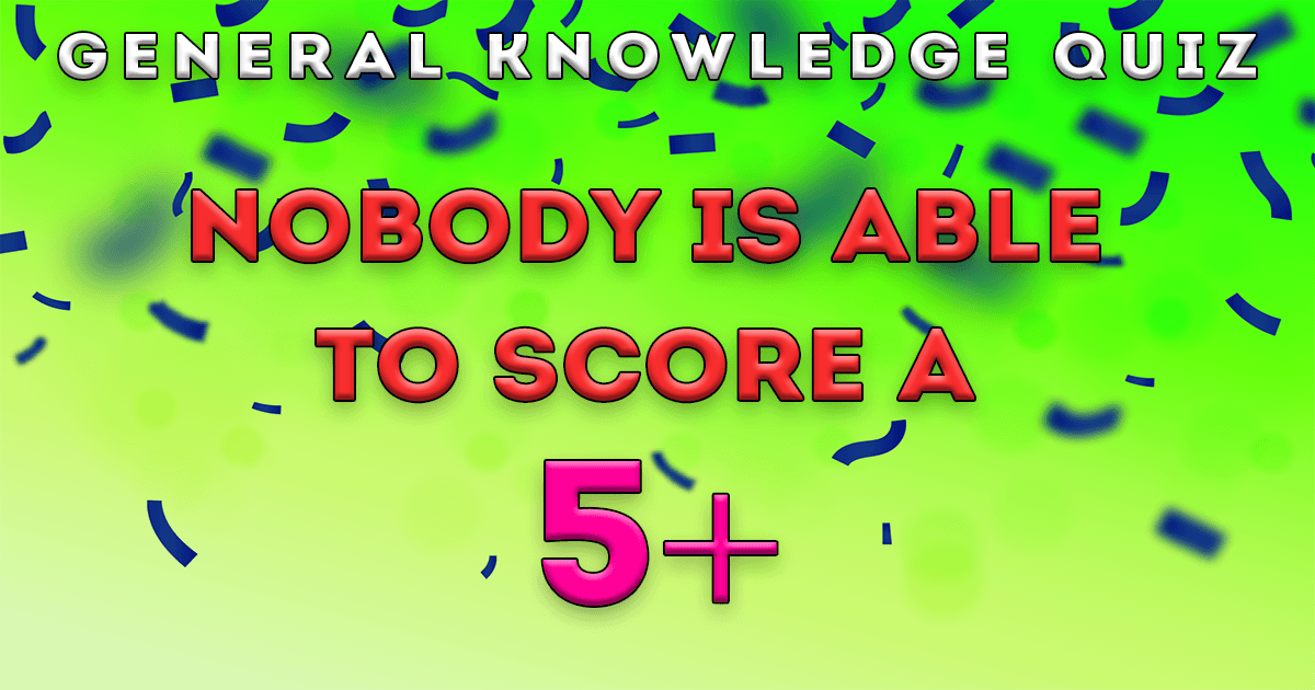 Banner for Quiz on General Knowledge