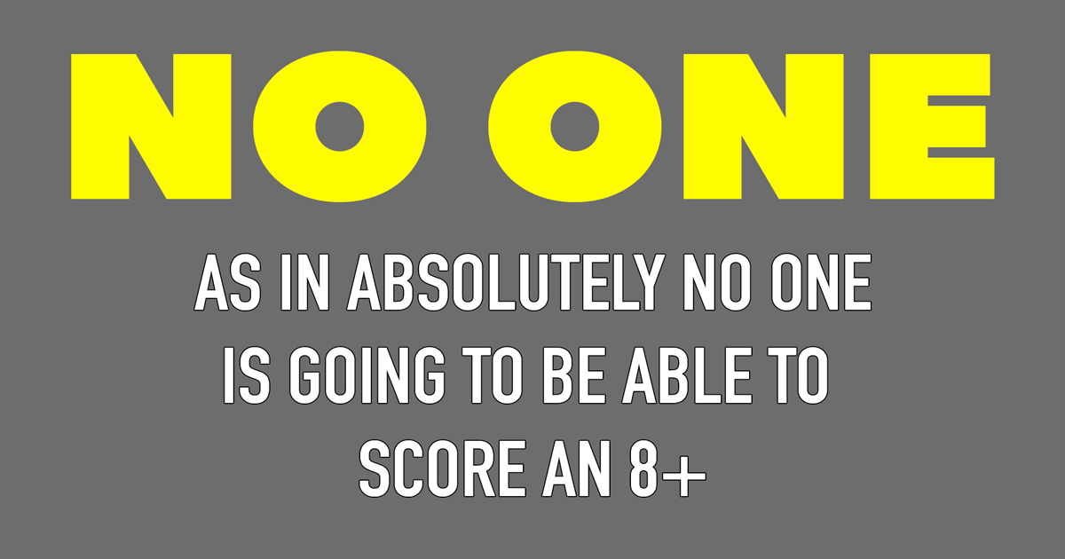 Banner for We truly mean nobody!