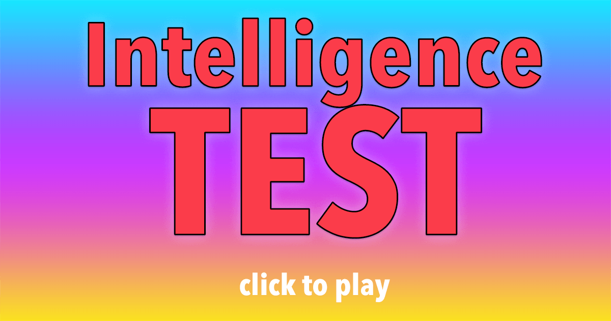 Banner for Test of Intelligence