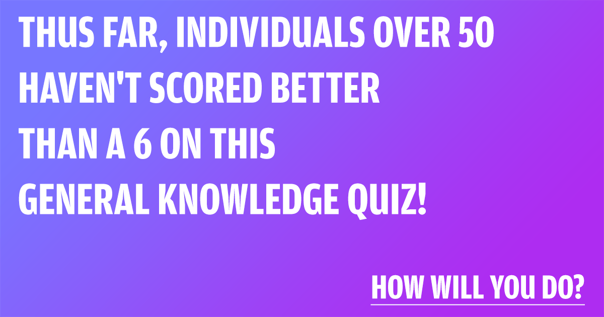 Banner for Quiz on General Knowledge