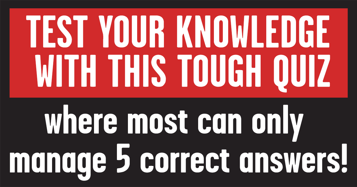 Banner for Challenging General Knowledge Questions