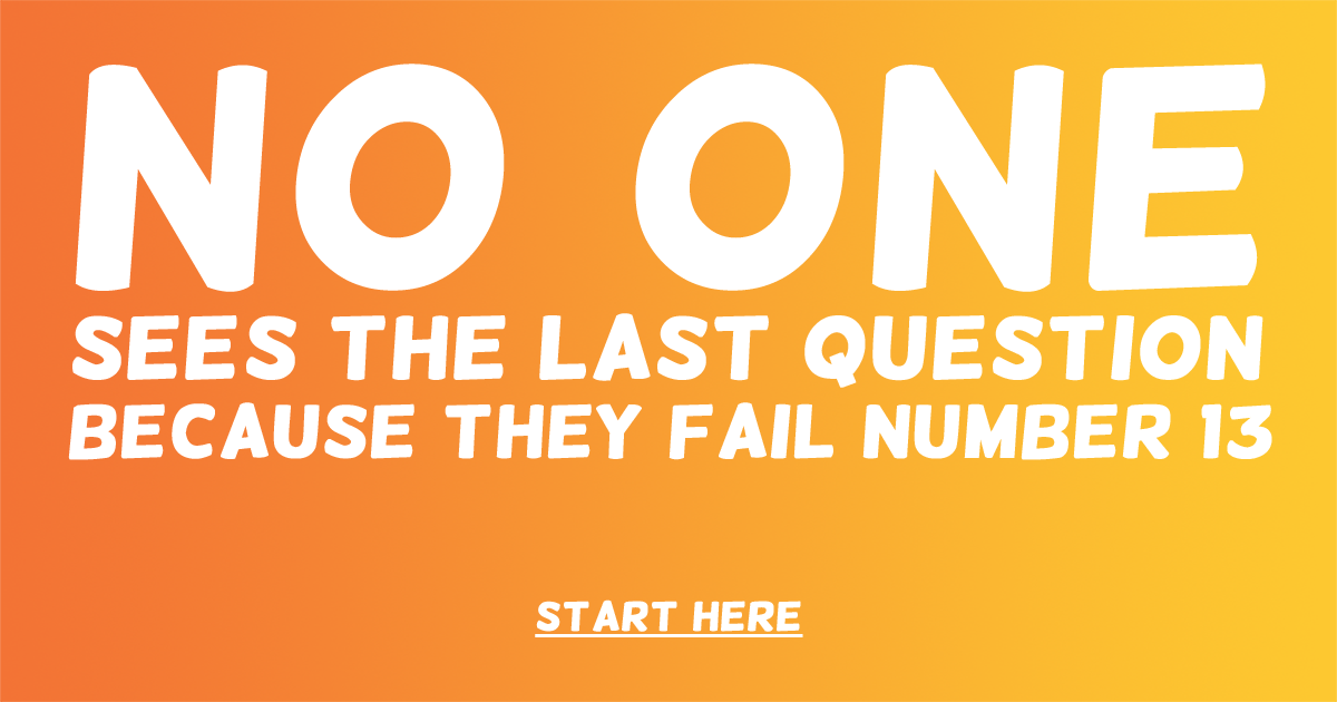 Banner for Quiz Abruptly Ends