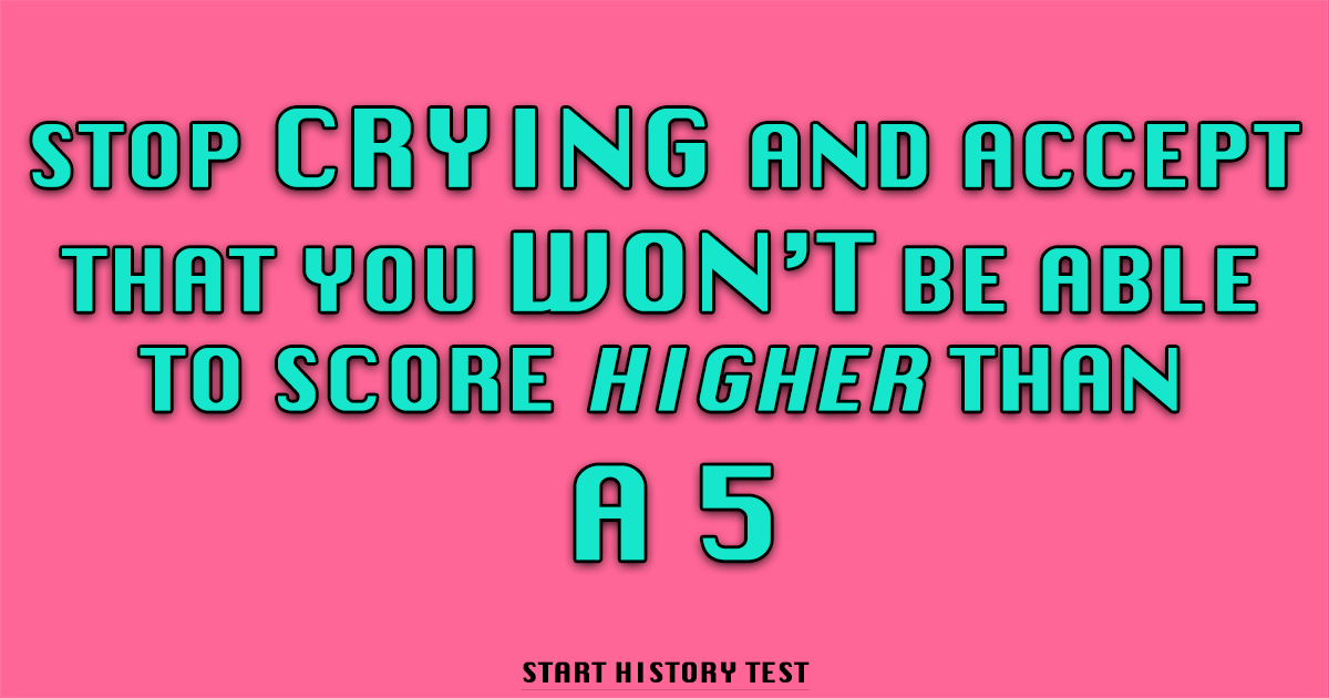 Banner for This History Quiz is unbeatable.