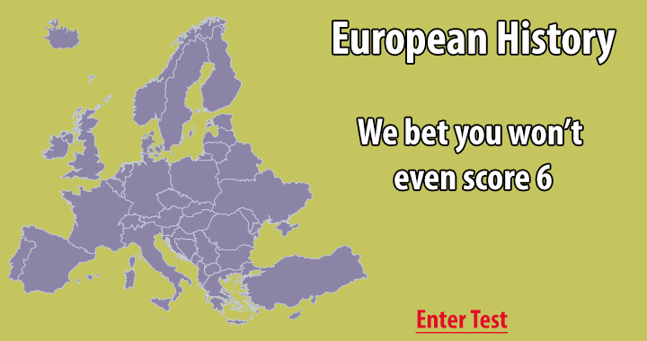 Banner for European History Quiz