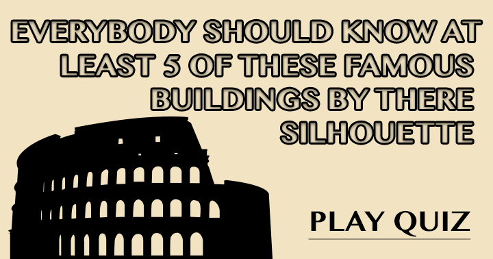 Banner for Do you recognize these buildings from their silhouettes?