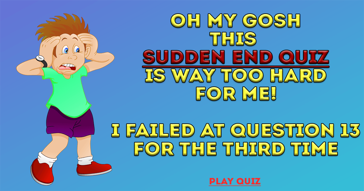 Banner for Quiz Ends Abruptly