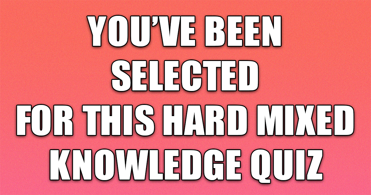 Banner for Mixed Trivia Quiz that Tests Your Skills