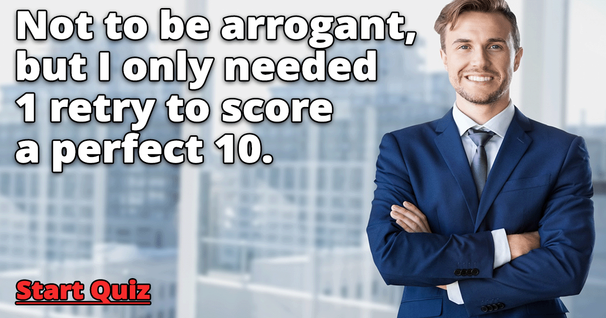 Banner for Are you able to score a 10/10 in one try?