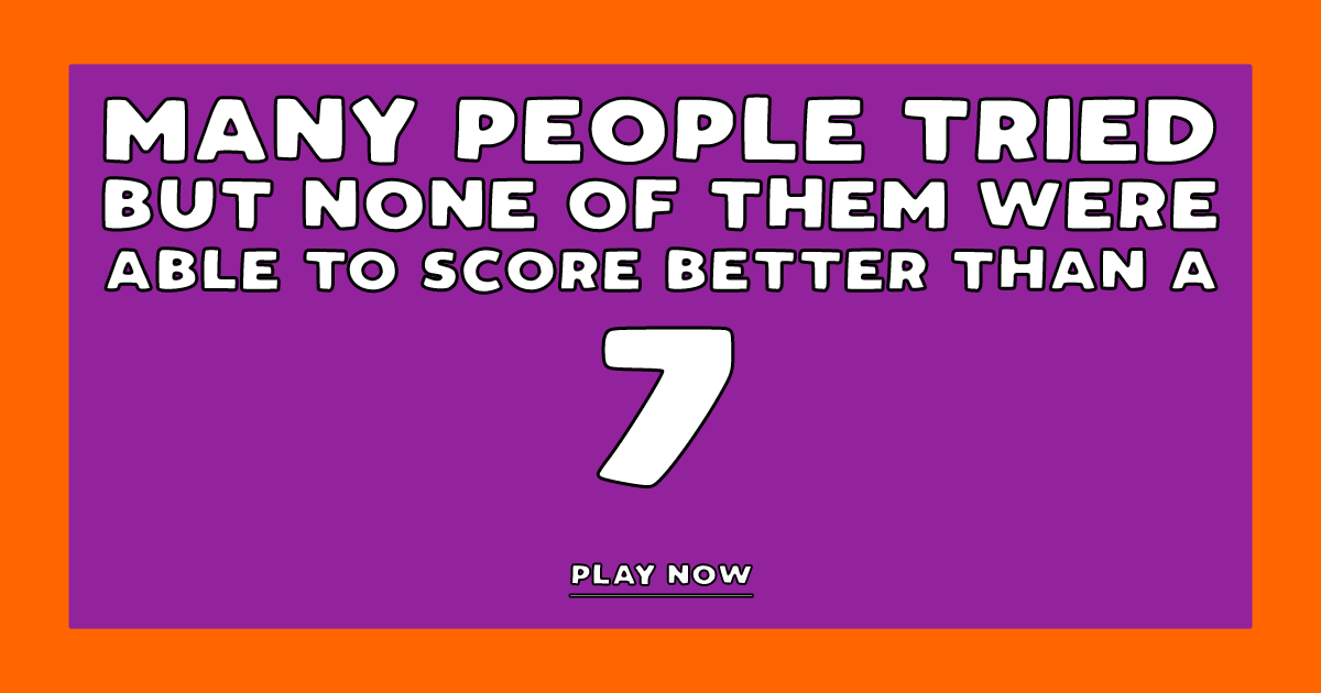 Banner for Do you dare giving it a try? Share your score!