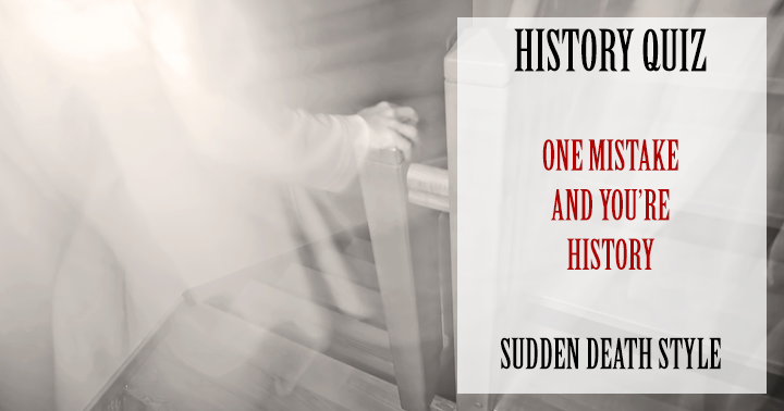 Banner for Historical Trivia Test