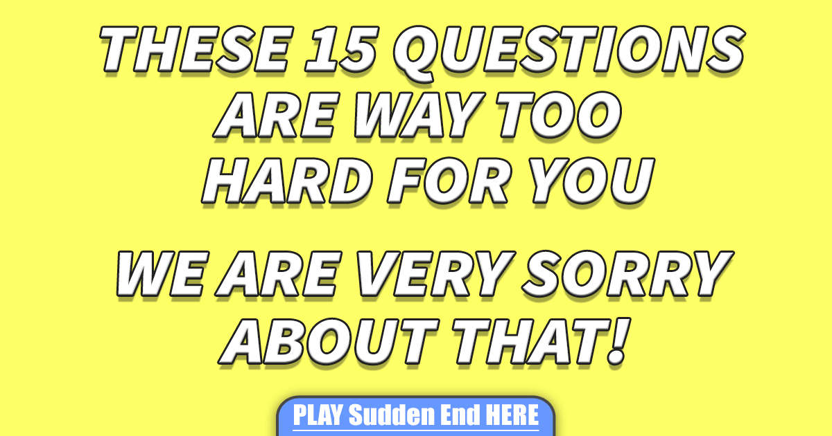 Banner for Abrupt Conclusion Quiz