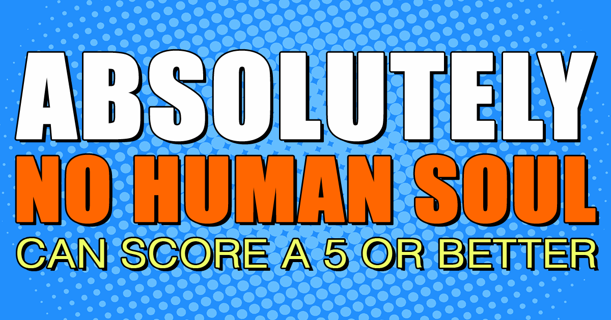 Banner for Show us you can beat this score.