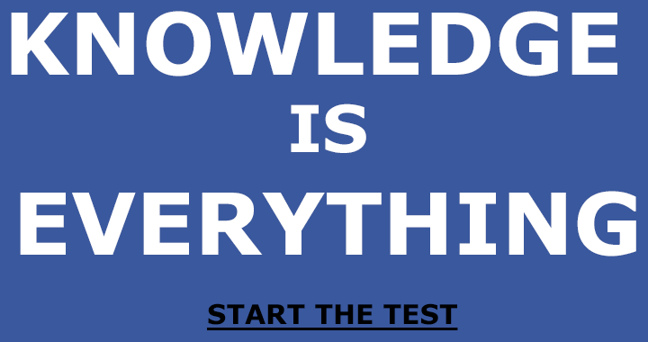 Banner for Quiz on General Knowledge