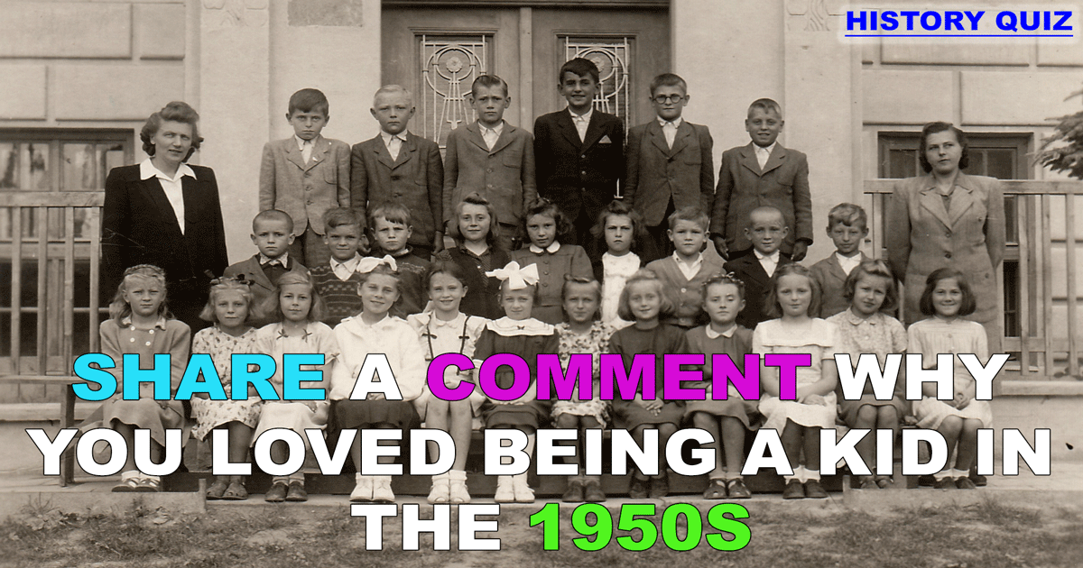 Banner for Quiz testing knowledge of the 1950s.