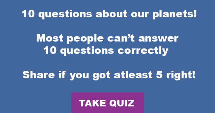 Banner for Learn about our planets by answering these 10 questions.