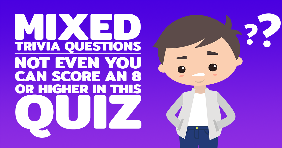 Banner for Trivia Questions with a Mix