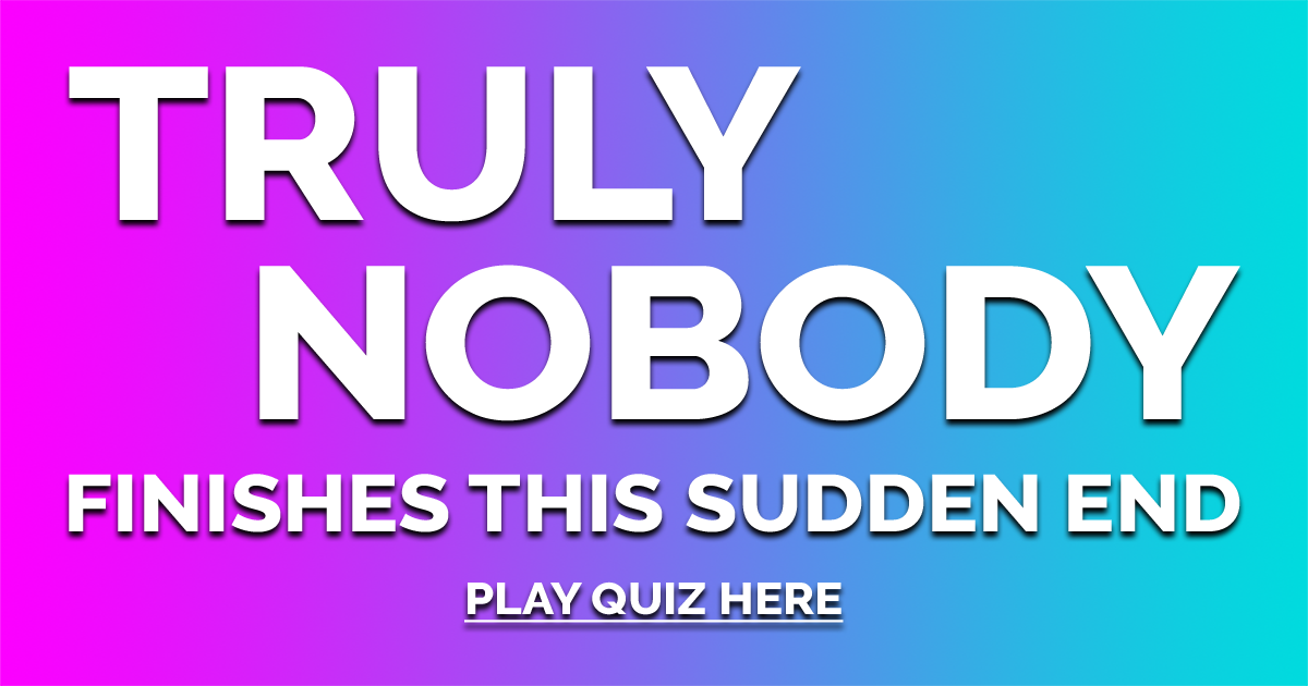 Banner for Unexpected termination.