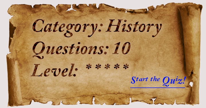 Banner for History category with a hard level.