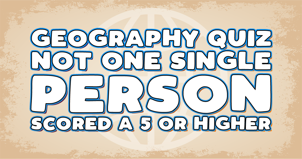 Banner for Challenging Geography Quiz Beyond the Usual Difficulty