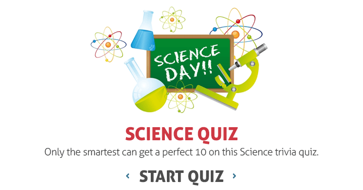 Banner for Extremely challenging science quiz