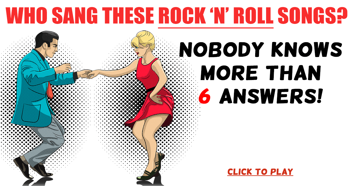 Banner for Which artist performed these Rock 'n' Roll songs?
