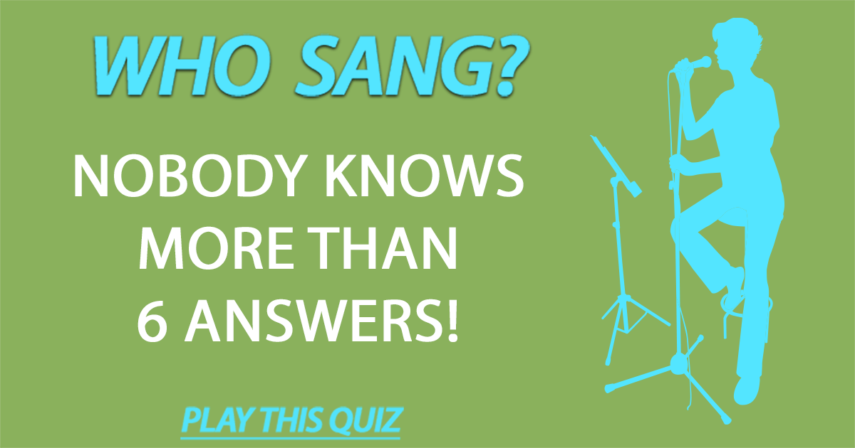 Banner for Can you tell me who performed these songs?