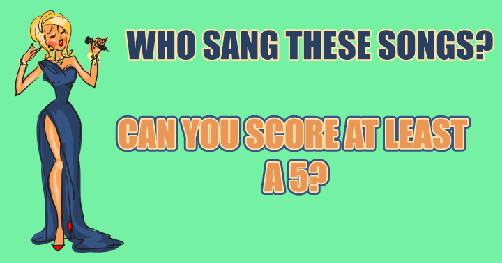 Banner for Can you identify the singer of these songs?