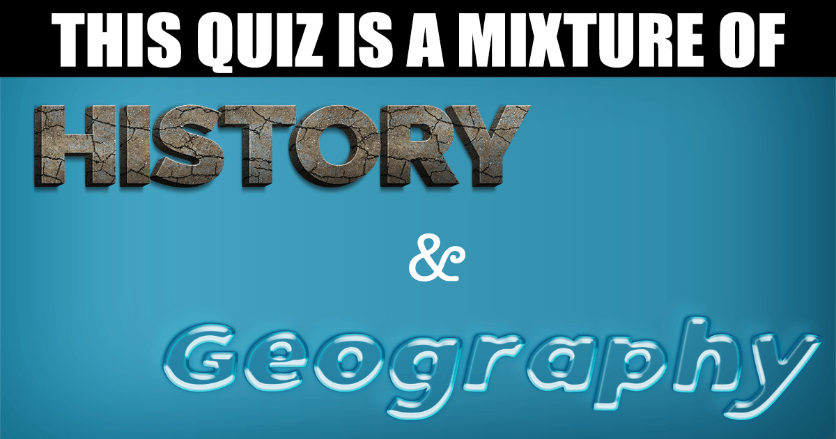 Banner for Quiz on History and Geography
