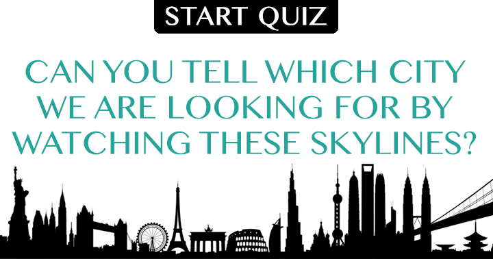 Banner for Is it possible to identify the city we're searching for from these skylines?