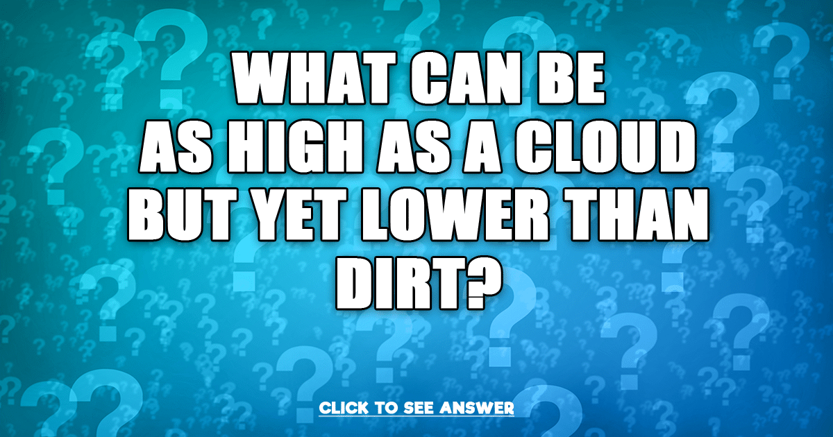 Banner for Are you aware of the solution to this riddle?