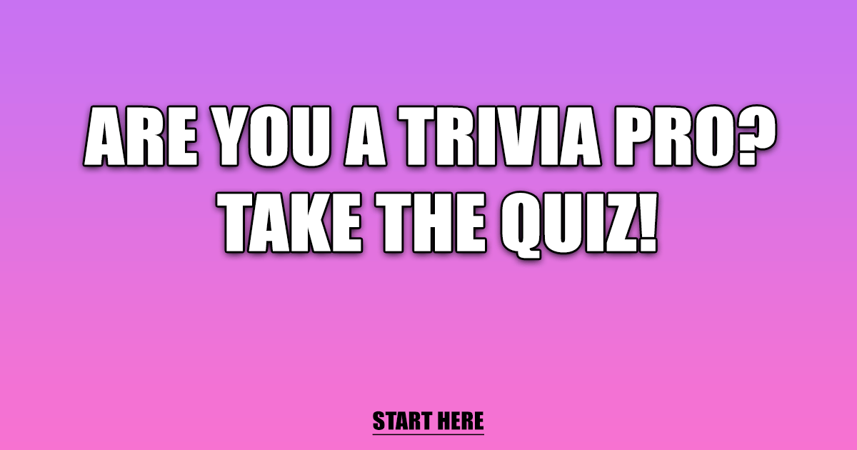 Banner for Do you excel at trivia?