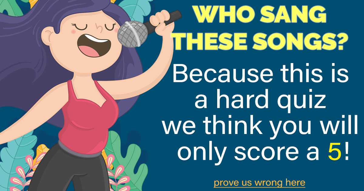 Banner for Who sings these songs?