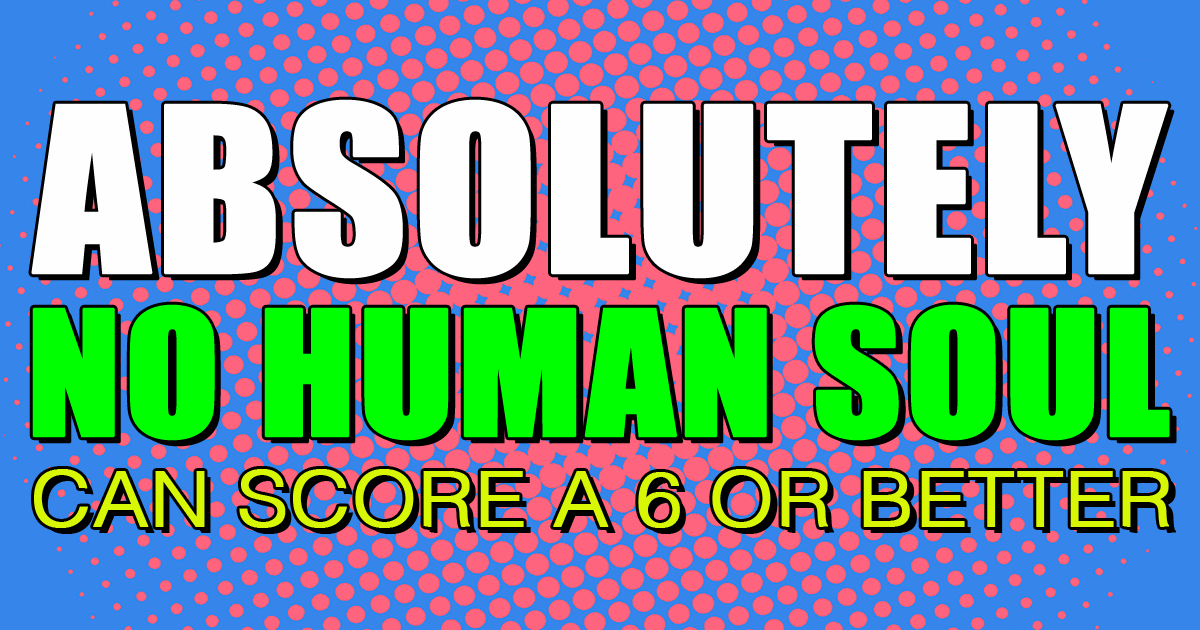 Banner for We truly mean not one single person!