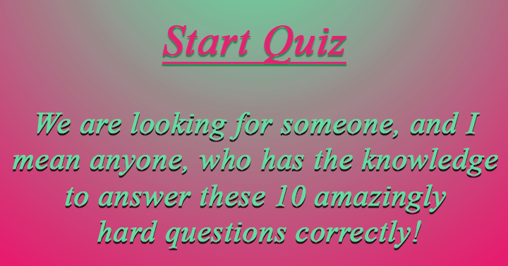 Is it you whom we are seeking?